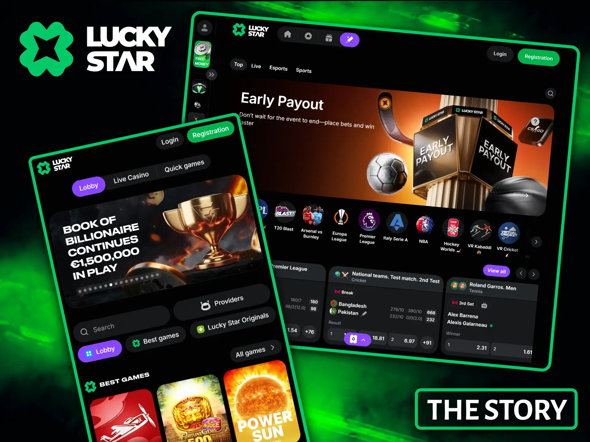 Discover the brand's growth story and extensive, active promotions at Lucky Star.
