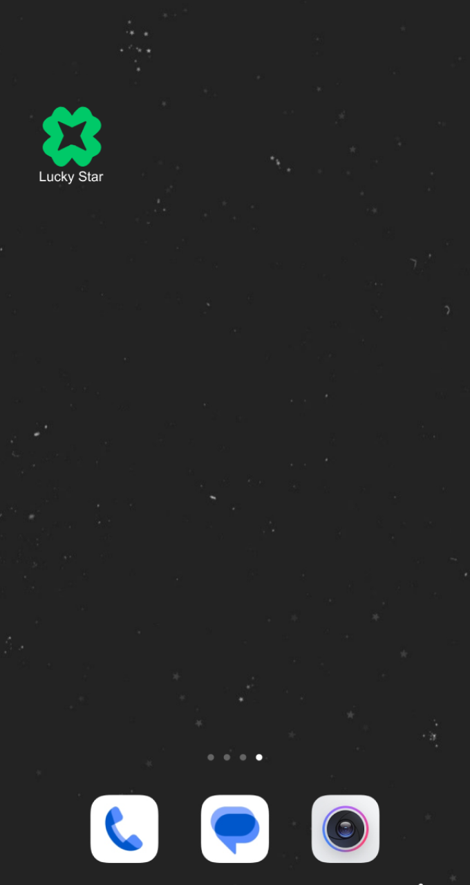 Launch the installed mobile web version of Lucky Star directly from your smartphone screen.