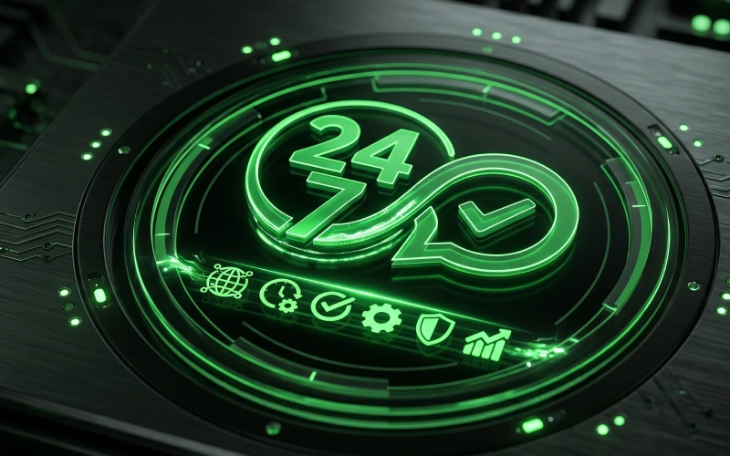 The Lucky Star platform provides professional 24/7 customer support via online chat.