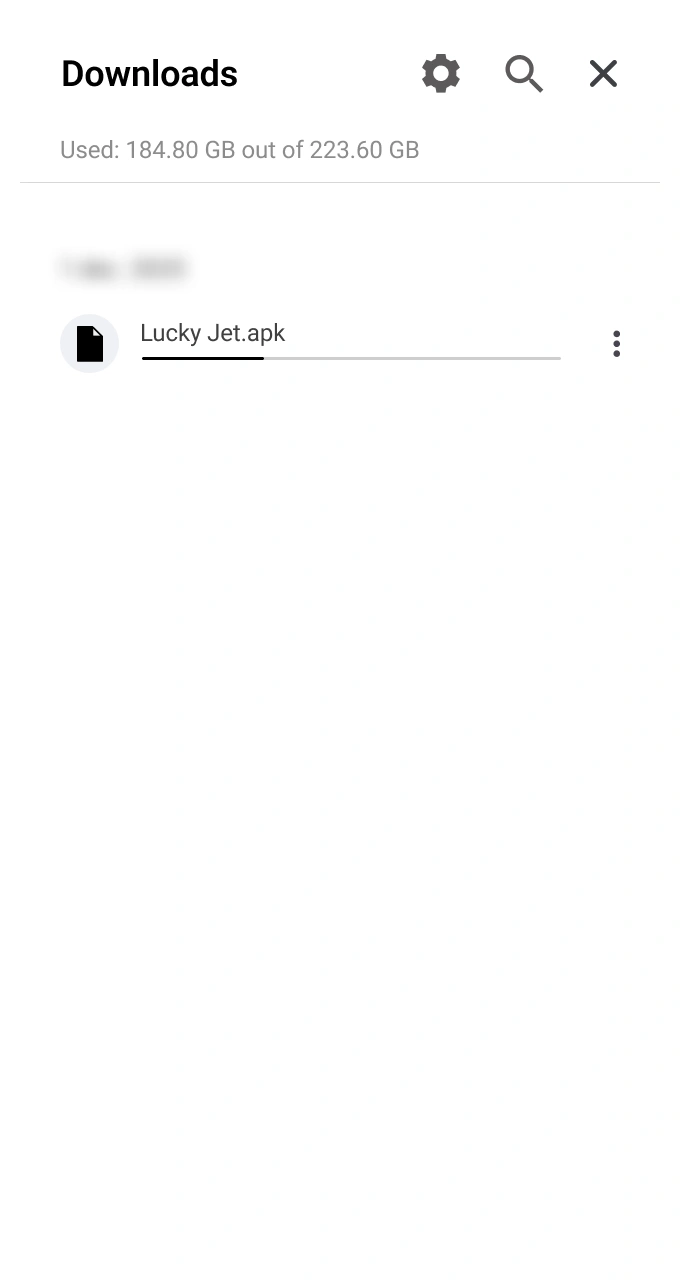 Run the downloaded installation file to set up the game on Lucky Star.