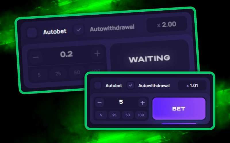 Customize your gaming sessions with Lucky Star's convenient auto-bet settings.