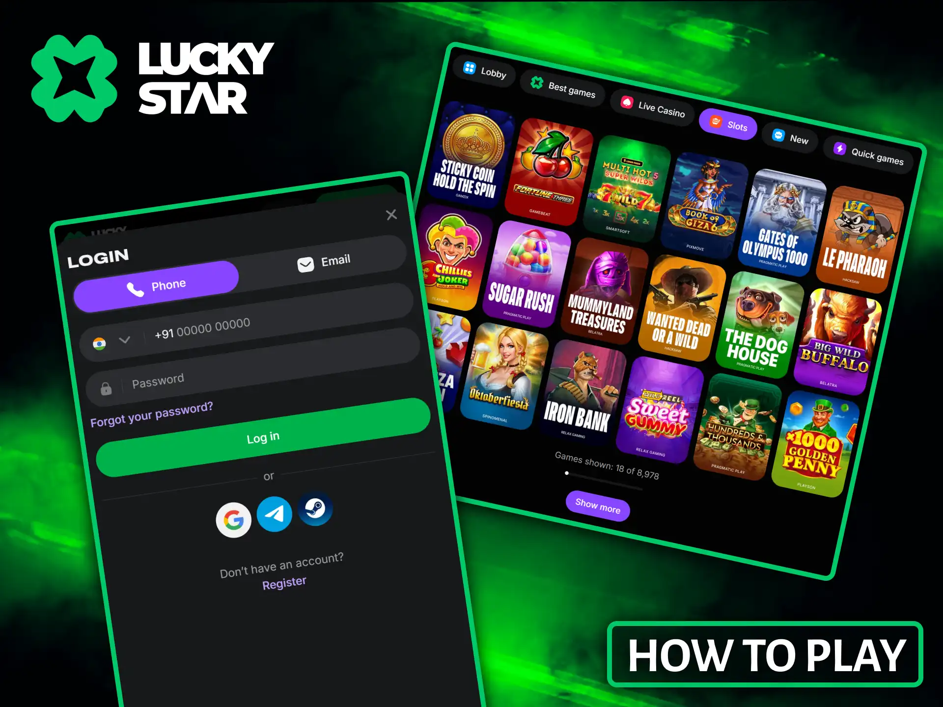 Claim big winnings by following this Lucky Star guide.